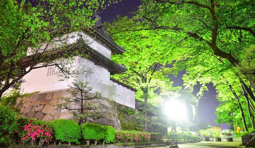 Ruins of Takasaki-jō Castle, Japan